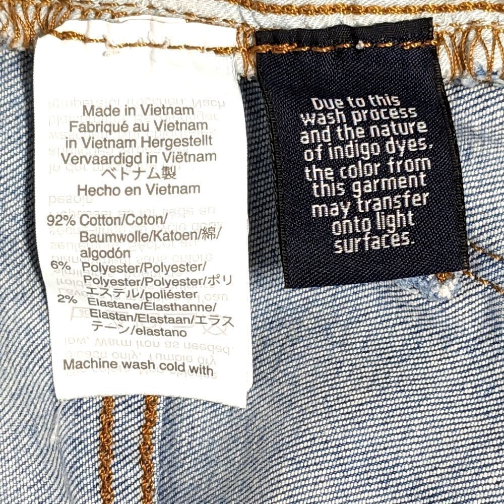 Madewell Cali Denim-Boot 4 Button Fly Jeans With Distressing Size 24 - Picture 12 of 14